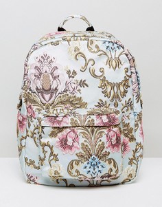 Жаккардовый рюкзак с цветочным принтом ASOS - Мульти