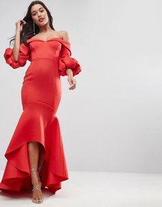 Платье макси ASOS RED CARPET - Красный