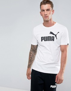 Белая футболка Puma ESS No.1 83824102 - Белый