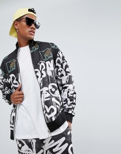 Трикотажная спортивная куртка ASOS x MTV - Черный