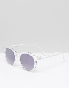 Круглые солнцезащитные очки Jack &amp; Jones - Прозрачный