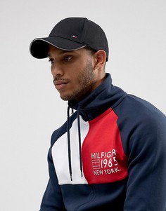 Черная бейсболка с логотипом сбоку Tommy Hilfiger - Черный