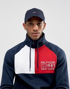 Темно-синяя бейсболка с логотипом Tommy Hilfiger Denim - Темно-синий