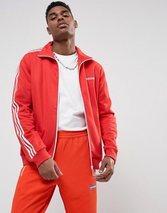 Красная спортивная куртка adidas Originals Beckenbauer BR4334 - Красный