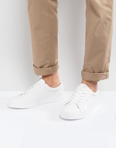 Белые кроссовки из искусственной кожи Jack &amp; Jones Sable - Белый