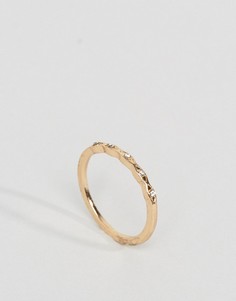 Кольцо с глазом ASOS - Золотой