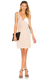 Color block wrap dress - MINKPINK