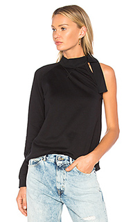 One shoulder tie neck top - No. 21