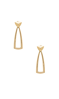 Mesa door knocker earrings - House of Harlow 1960