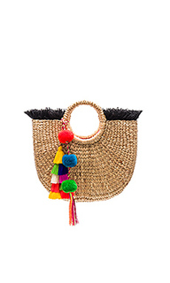 Round fringe tote - JADEtribe