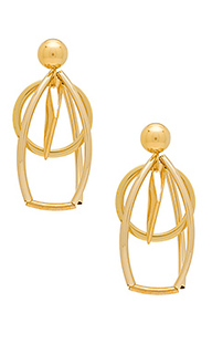 Caged circle earrings - LARUICCI