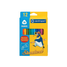 CENTROPEN Набор фломастеров STANDART TRIO