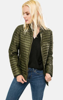 Демисезонный пуховик цвета хаки Michael Michael Kors