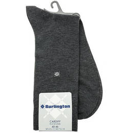 Серые хлопковые носки Burlington