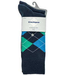 Комплект из двух пар синих носков Burlington