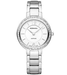 Часы с отделкой кристаллами Swarovski Rodania