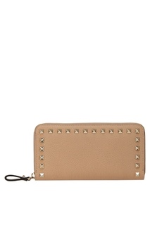 Кожаный кошелек Rockstud Valentino