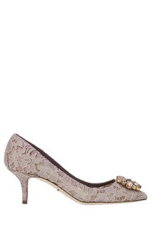Туфли из кружева Taormina Dolce & Gabbana
