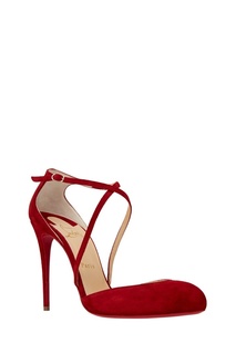 Замшевые туфли Crossbreche 100 Christian Louboutin