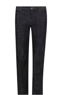 Однотонные джинсы прямого кроя Dolce &amp; Gabbana