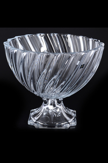 Фруктовница на ножке 28 см Bohemia