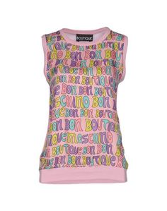 Топ без рукавов Boutique Moschino