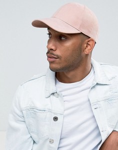 Розовая бейсболка ASOS - Розовый