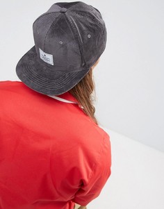 Темно-серая бейсболка ASOS - Серый