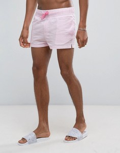 Короткие розовые шорты для плавания ASOS - Розовый