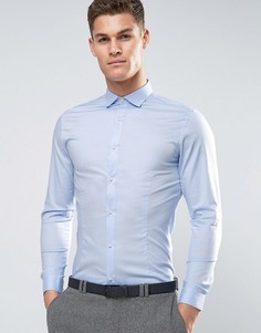 Строгая рубашка скинни Jack &amp; Jones Premium - Синий