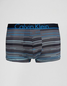Боксеры-брифы с заниженной талией из микрофибры Calvin Klein ID - Серый