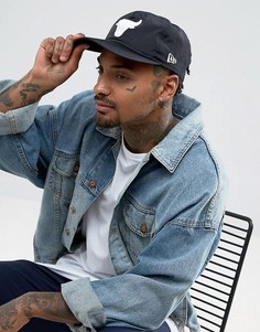 Бейсболка New Era 9Fifty Chicago Bulls Premium Sport - Черный