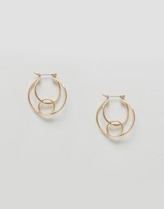Серьги-кольца ASOS - Золотой