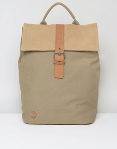 Парусиновый рюкзак песочного цвета Mi-Pac - Бежевый