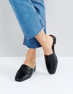 Мюли Selected - Черный