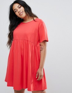Свободное платье ASOS CURVE - Красный