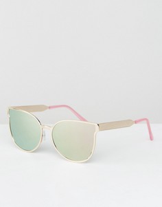 Солнцезащитные очки New Look Hybrid - Розовый