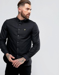 Черная оксфордская рубашка Lyle &amp; Scott - Черный
