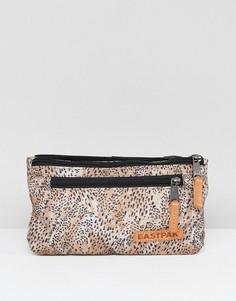 Сумка-кошелек на пояс с леопардовым принтом Eastpak Talky - Серый