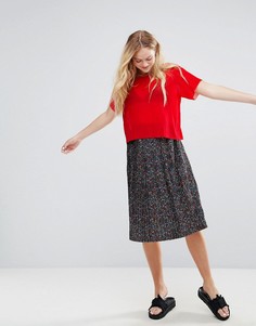 Юбка с цветочным принтом Monki - Мульти