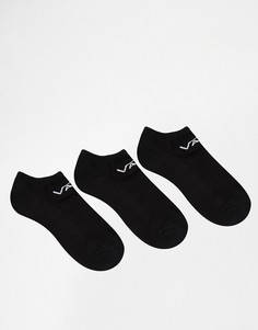 3 пары классических спортивных носков Vans - Черный