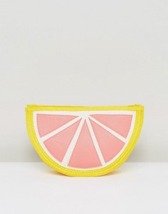 Клатч из соломки в форме грейпфрута South Beach - Мульти