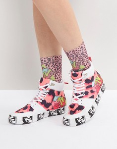Высокие кроссовки ASOS x MTV - Мульти