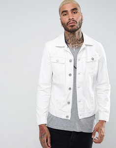 Белая джинсовая куртка AllSaints - Белый