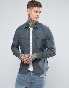 Темная рубашка из шамбре Levis - Синий Levis®