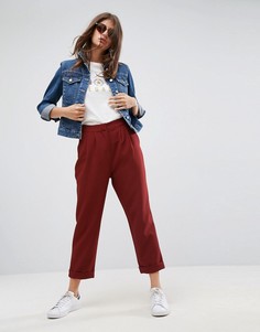 Широкие брюки ASOS Tailored - Красный