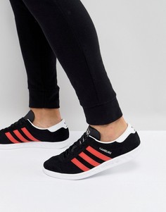 Черные кроссовки adidas Originals Hamburg - Черный