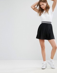 Плиссированная мини-юбка ASOS - Красный