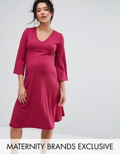 Свободное платье Bluebelle Maternity - Красный