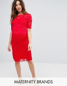 Кружевное платье для беременных Mamalicious - Мульти Mama.Licious